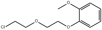 1-[2-(2-chloroethoxy)ethoxy]-2-methoxybenzene Struktur