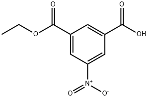 5-NITROISOPHTHALIC ACID MONOETHYL ESTER Struktur