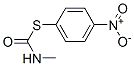 Methylcarbamothioic acid S-(p-nitrophenyl) ester Struktur