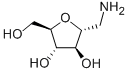 1-AMINO-2,5-ANHYDRO-1-DEOXY-D-MANNITOL Struktur