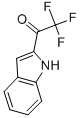 Ethanone, 2,2,2-trifluoro-1-(1H-indol-2-yl)- (9CI) Struktur