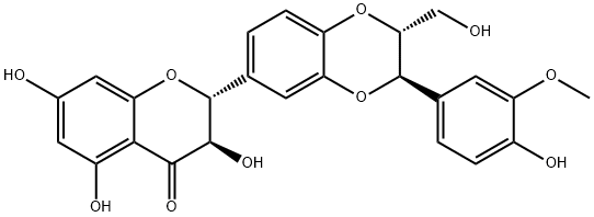 Silibinin Structure