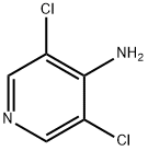 4-Amino-3,5-dichloropyridine Struktur