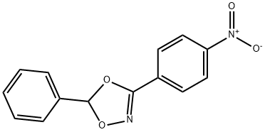 3-(4-Nitrophenyl)-5-phenyl-1,4,2-dioxazole Struktur