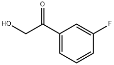 Ethanone, 1-(3-fluorophenyl)-2-hydroxy- (9CI) Struktur