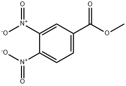 Benzoic acid, 3,4-dinitro-, Methyl ester Struktur