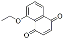 5-Ethoxy-1,4-naphthoquinone Struktur