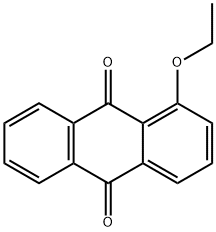 1-Ethoxy-9,10-anthracenedione Struktur