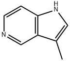 3-METHYL-1H-PYRROLO[3,2-C]PYRIDINE Struktur