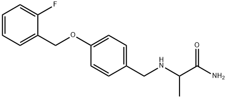 RALFINAMIDE Struktur