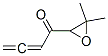 2,3-Butadien-1-one,  1-(3,3-dimethyloxiranyl)-  (9CI) Struktur