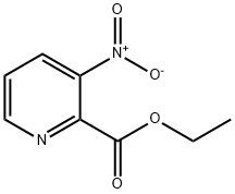 Ethyl 3-Nitropyridine-2-carboxylate Struktur