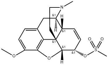 Codeine 6-Methanesulfonate Struktur