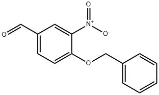 4-BENZYLOXY-3-NITRO-BENZALDEHYDE Struktur