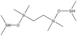 1,2-BIS(TETRAMETHYLDISILOXANYL)ETHANE Struktur