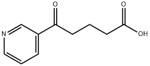 5-OXO-5-(3-PYRIDYL)VALERIC ACID Struktur