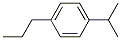 Benzene, 1-(1-methylethyl)-4-propyl- (9CI) Struktur