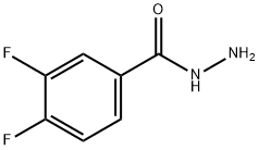 3,4-DIFLUOROBENZOIC ACID HYDRAZIDE Struktur