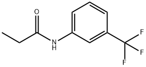 3'-TRIFLUOROMETHYLPROPIONANILIDE Struktur