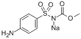 Asulam sodium salt  Struktur