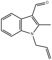 1-ALLYL-2-METHYL-1H-INDOLE-3-CARBALDEHYDE Struktur