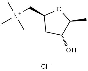 (+)-MUSCARINE CHLORIDE Struktur