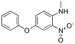 N-methyl-2-nitro-4-phenoxy-aniline Struktur