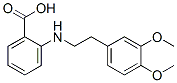 N-[2-(3,4-Dimethoxyphenyl)ethyl]anthanilic acid Struktur