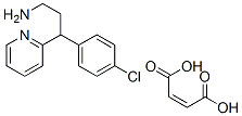 Didesmethyl Chlorpheniramine Maleate Salt Struktur