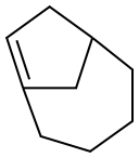 Bicyclo[4.2.1]non-1(8)-ene Struktur