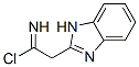 1H-Benzimidazole-2-ethanimidoylchloride(9CI) Struktur