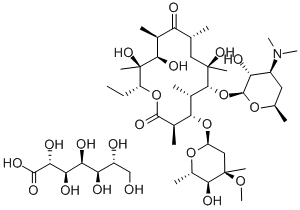 ERYTHROMYCIN GLUCEPTATE (200 MG) Struktur