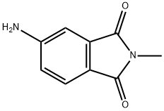 N-甲基-4-氨基-鄰苯二甲酰亞胺 結(jié)構(gòu)式