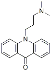 10-(3-dimethylaminopropyl)acridin-9-one Struktur