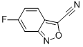 6-FLUOROBENZO[C]ISOXAZOLE-3-CARBONITRILE Struktur