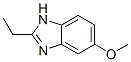 Benzimidazole, 2-ethyl-5-methoxy- (8CI) Struktur