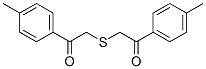 2-(2-OXO-2-P-TOLYL-ETHYLSULFANYL)-1-P-TOLYL-ETHANONE Struktur