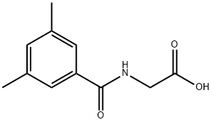 3,5-dimethylhippuric acid Struktur