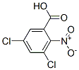 3,5-Dichloro-2-nitrobenzoic acid Struktur