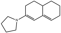 1-(3,4,4a,5,6,7-Hexahydronaphthalen-2-yl)pyrrolidine Struktur