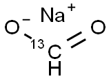 SODIUM FORMATE-13C Struktur