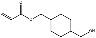 1,4-Cyclohexanedimethanol monoacrylate Struktur