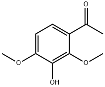 2,4-DIMETHOXY-3-HYDROXYACETOPHENONE Struktur