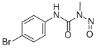 1-Methyl-1-nitroso-3-(p-bromophenyl)urea Struktur