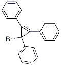 (1-bromo-2,3-diphenyl-1-cycloprop-2-enyl)benzene Struktur