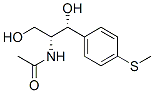 [1R,2R,(-)]-2-Acetylamino-1-(4-methylthiophenyl)-1,3-propanediol Struktur