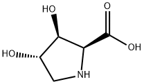 L-Proline, 3,4-dihydroxy-, (3S,4S)- (9CI) Struktur