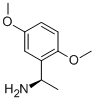 Benzenemethanamine, 2,5-dimethoxy-a-methyl-, (aR)- Struktur