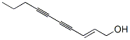 (E)-2-Decene-4,6-diyn-1-ol Struktur