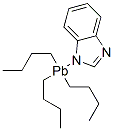 Tributyl(1H-benzimidazol-1-yl)plumbane Struktur